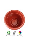 Large Flower Pots (10''H x 12''W) – Durable Planters for Indoor & Outdoor Plants, Trees, and Flowers