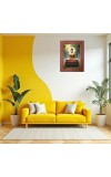 Lord Indra Photo Frame 17X21 Inch Religious Wall & Table Decor Frame | Lord Indra Spiritual Photo Frame For Home, Temple & Office | Decorative Hindu God & Goddess Frame (Pack Of 1) (F18201)