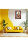 Lord Ganesha Photo Frame 21X25 Inch Religious Wall & Table Decor Frame | Lord Ganesha Spiritual Photo Frame For Home, Temple & Office | Decorative Hindu God & Goddess Frame (Pack Of 1) (F18098)