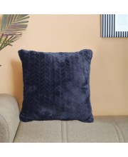 Home Beautiful Blue Velvet Cushion