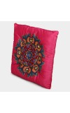 Home Beautiful Fuchsia Polyester Cushion