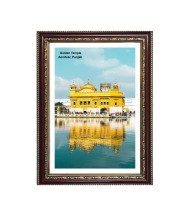 Gurudwara Golden Temple, Amritsar, Punjab Photo Frame 10x14 Inch | Spiritual Wall decoration for Home & Office | | Gift for Sikh Punjabi