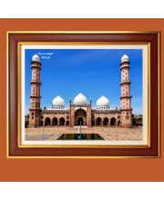 Taj ul masjid bhopal Photo Frame, 10x14 Inches Stylish Framed Islamic wall art for Home & Office Decoration and gift for Muslims