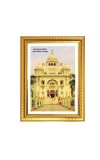 Gurudwara Gurudwara Sri Rakab Ganj Sahib Delhi Photo Frame 10x14 Inch | Spiritual Wall decoration for Home & Office | | Gift for Sikh Punjabi