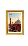Jama Masjid, AMU Delhi Photo Frame, 18x22 Inches Stylish Framed Islamic wall art for Home & Office Decoration and gift for Muslims
