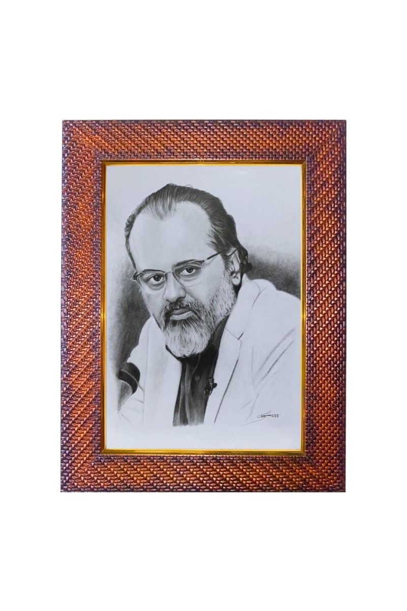 Acharya Prashant Photo Frame 17X21 Inch Religious Wall & Table Decor Frame | Acharya Prashant Spiritual Photo Frame For Home, Temple & Office (F18308X17X21)
