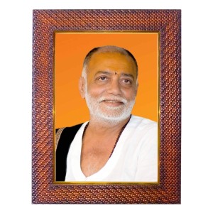 Adi Shankaracharya Photo Frame Religious Wall & Table Decor Frame | Adi Shankaracharya Spiritual Photo Frame For Home, Temple & Office | Decorative Hindu God & Goddess Frame (Pack Of 1)