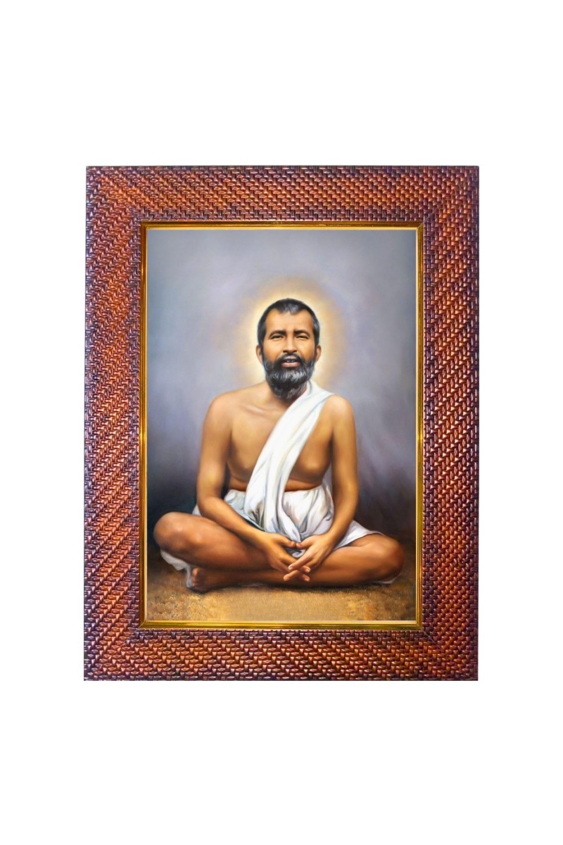 Saint Tukaram Photo Frame Inch Religious Wall & Table Decor Frame | Saint Tukaram Spiritual Photo Frame For Home, Temple & Office | Decorative Hindu God & Goddess Frame (Pack Of 1) (F18408)