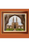 Jami Masjid, Champaner, Gujarat Photo Frame, 10x14 Inches Stylish Framed Islamic wall art for Home & Office Decoration and gift for Muslims