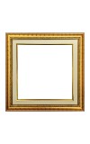 HiTechMart Gold Ornate Polystyrene Blank Photo Frame - 12x12 Inch Outer Size, Fits 9x9 Inch Photo - Wall & Tabletop Display (1)
