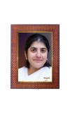 Maa Gauri Photo Frame 17X21 Inch Religious Wall & Table Decor Frame | Maa Gauri Spiritual Photo Frame For Home, Temple & Office | Decorative Hindu God & Goddess Frame (Pack Of 1) (F18335)