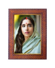 Guru Ravidas Ji Photo Frame 13X17 Inch Religious Wall & Table Decor Frame | Guru Ravidas Ji Spiritual Photo Frame For Home, Temple & Office | Decorative Hindu God & Goddess Frame (Pack Of 1) (F182