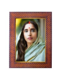 Guru Ravidas Ji Photo Frame 19X23 Inch Religious Wall & Table Decor Frame | Guru Ravidas Ji Spiritual Photo Frame For Home, Temple & Office | Decorative Hindu God & Goddess Frame (Pack Of 1) (F182