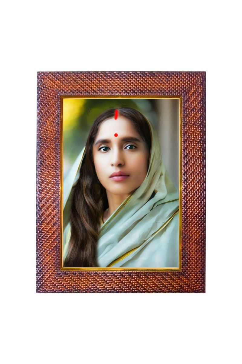 Guru Ravidas Ji Photo Frame Religious Wall & Table Decor Frame | Guru Ravidas Ji Spiritual Photo Frame For Home, Temple & Office | Decorative Hindu God & Goddess Frame (Pack Of 1) (F182