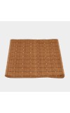 Home Beautiful Anti-Skid Brown Polycotton Door Mat