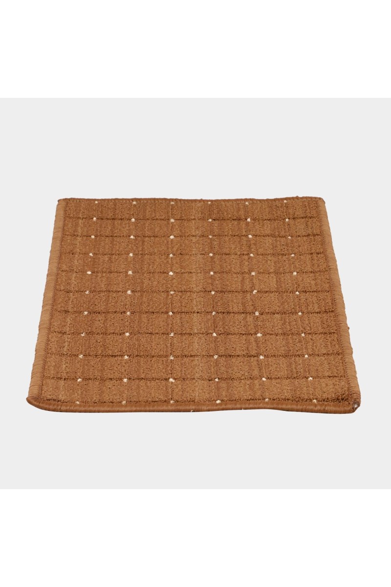 Home Beautiful Anti-Skid Brown Polycotton Door Mat