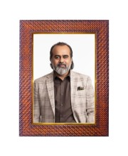 Adi Shankaracharya Photo Frame 15X19 Inch Religious Wall & Table Decor Frame | Adi Shankaracharya Spiritual Photo Frame For Home, Temple & Office (F18319X15X19)