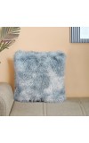 Home Beautiful Grey Fur Polyester Cushion