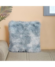 Home Beautiful Grey Fur Polyester Cushion