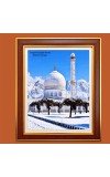 Dargah Hazratbal Shrine, Kashmir, Srinagar Photo Frame, 10x14 Inches Stylish Framed Islamic wall art for Home & Office Decoration and gift for Muslims