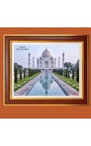 Taj Mahal, Agra, Uttar Pradesh Photo Frame, 10x14 Inches Stylish Framed Islamic wall art for Home & Office Decoration and gift for Muslims