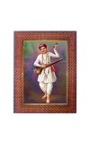 Sant Kabir Das Photo Frame Religious Wall & Table Decor Frame | Sant Kabir Das Spiritual Photo Frame For Home, Temple & Office | Decorative Hindu God & Goddess Frame (Pack Of 1) (F18415