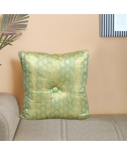 Home Beautiful Green Polyester Cushion