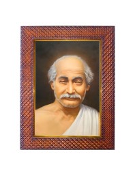 Lord Indra Photo Frame 19X23 Inch Religious Wall & Table Decor Frame | Lord Indra Spiritual Photo Frame For Home, Temple & Office | Decorative Hindu God & Goddess Frame (Pack Of 1) (F18360)