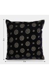 Home Beautiful Blue Microfiber Cushion