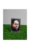 HiTechMart Subhash Chandra Bose Acrylic Photo Frame – Inspirational Freedom Fighter Portrait for Home & Office Décor