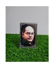 HiTechMart Subhash Chandra Bose Acrylic Photo Frame – Inspirational Freedom Fighter Portrait for Home & Office Décor