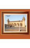 The Makkah Masjid Hyderabad Photo Frame, 16x20 Inches Stylish Framed Islamic wall art for Home & Office Decoration and gift for Muslims