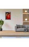 Elegant Silver Decorative Photo Frame for Home & Office Décor | Vintage Wall & Tabletop Frame | Synthetic Wood Design with Acrylic Front | Ideal for Photos, Paintings & Certificates