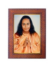 Maharishi Mahesh Yogi Photo Frame 13X17 Inch Religious Wall & Table Decor Frame | Maharishi Mahesh Yogi Spiritual Photo Frame For Home, Temple & Office | Decorative Hindu God & Goddess Frame (Pack