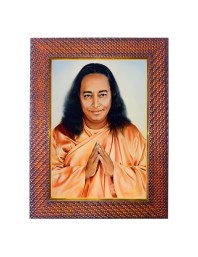Maharishi Mahesh Yogi Photo Frame 15X19 Inch Religious Wall & Table Decor Frame | Maharishi Mahesh Yogi Spiritual Photo Frame For Home, Temple & Office | Decorative Hindu God & Goddess Frame (Pack