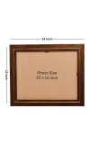 Hitech Sales Golden Buddhan Wall Painting Photo Frame for Pooja Room, Temple Decor, Home Decoration and Gift (Wall and Tabletop, Rectangular, Printed Photo, 12 x 14 inches Frame, Brown)