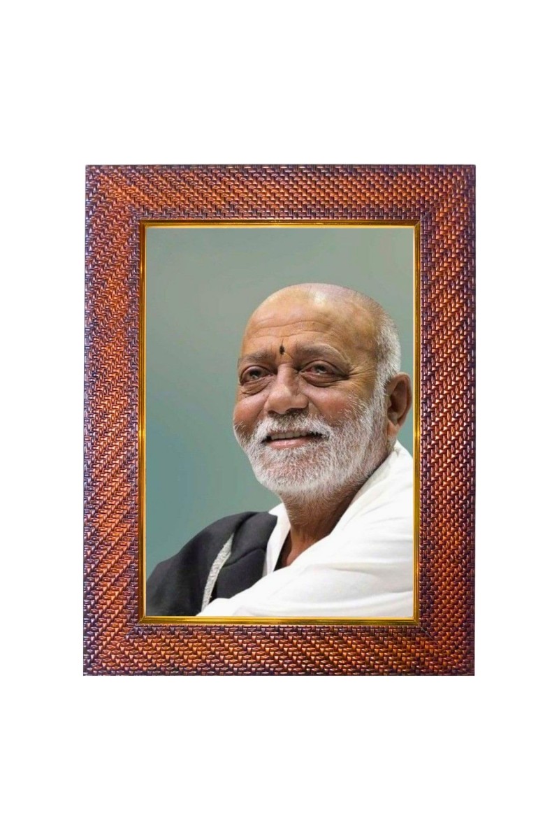 Adi Shankaracharya Photo Frame 17X21 Inch Religious Wall & Table Decor Frame | Adi Shankaracharya Spiritual Photo Frame For Home, Temple & Office (F18325X17X21)