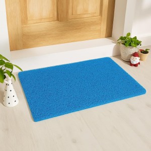 Hitech Sales, Premium Non-Slip Door Mat for Indoor & Outdoor Use – Water-Absorbent and Easy to Clean (Blue)