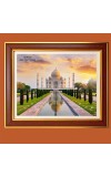 Taj Mahal, Agra, Uttar Pradesh Photo Frame, 10x14 Inches Stylish Framed Islamic wall art for Home & Office Decoration and gift for Muslims