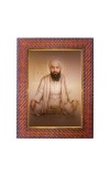 Guru Nanak Ji Photo Frame 17X21 Inch Religious Wall & Table Decor Frame | Guru Nanak Ji Spiritual Photo Frame For Home, Temple & Office | Decorative Hindu God & Goddess Frame (Pack Of 1) (F18254)