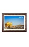 Gurudwara Golden Temple, Amritsar, Punjab Photo Frame 10x14 Inch | Spiritual Wall decoration for Home & Office | | Gift for Sikh Punjabi