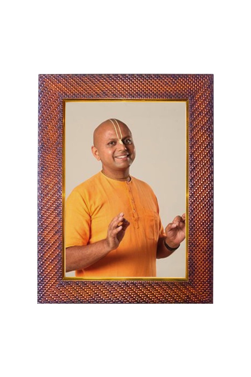Acharya Prashant Photo Frame 15X19 Inch Religious Wall & Table Decor Frame | Acharya Prashant Spiritual Photo Frame For Home, Temple & Office (F18321X15X19)