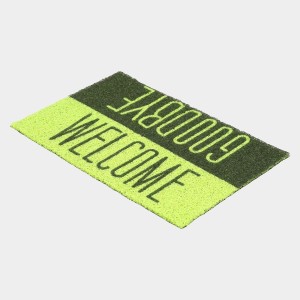 Home Beautiful Anti-Skid Green Polypropylene Door Mat