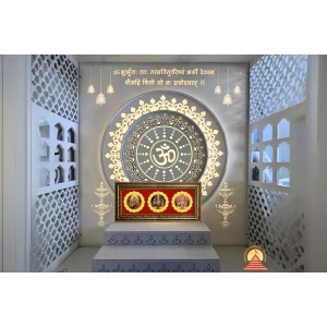 Maa Durga, Trirupati Balaji, Maa Lakhshmi Photo Frame - 8x14 Inch Brown Wooden Frame | Hindu Gods Wall Decor For Home & Office Maa Durga, Trirupati Balaji, Maa Lakhshmi Photo Frame - 8x14 Inch Brown Wooden Frame | Hindu Gods Wall Decor For Home & Office