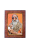 Swami Chinmayananda Photo Frame 10x14 Inch Religious Wall & Table Decor Frame | Swami Chinmayananda Spiritual Photo Frame For Home, Temple & Office | Decorative Hindu God & Goddess Frame (Pack Of