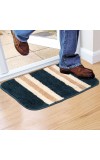 Home Beautiful Anti-Skid Green Polyester Door Mat