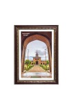 Jamia masjid, Srinagar Photo Frame, 14x18 Inches Stylish Framed Islamic wall art for Home & Office Decoration and gift for Muslims