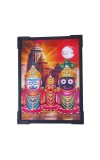 Hitech Sales Hindu God Jagannath Ji Wooden Laminated Photo Frame 5x7 Inch Decorative Frame for Home, Office, and Temple