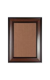 HiTechMart Dark Brown Polystyrene Photo Frame with Black Inner Border, Classic Picture Frame for Home and Office Dcor, Wall Mount and Tabletop Display(12 x 8 inch)