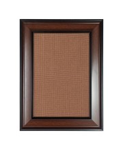 HiTechMart Dark Brown Polystyrene Photo Frame with Black Inner Border, Classic Picture Frame for Home and Office Dcor, Wall Mount and Tabletop Display(12 x 8 inch)